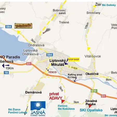 Apartment Adavy Liptovský Mikuláš